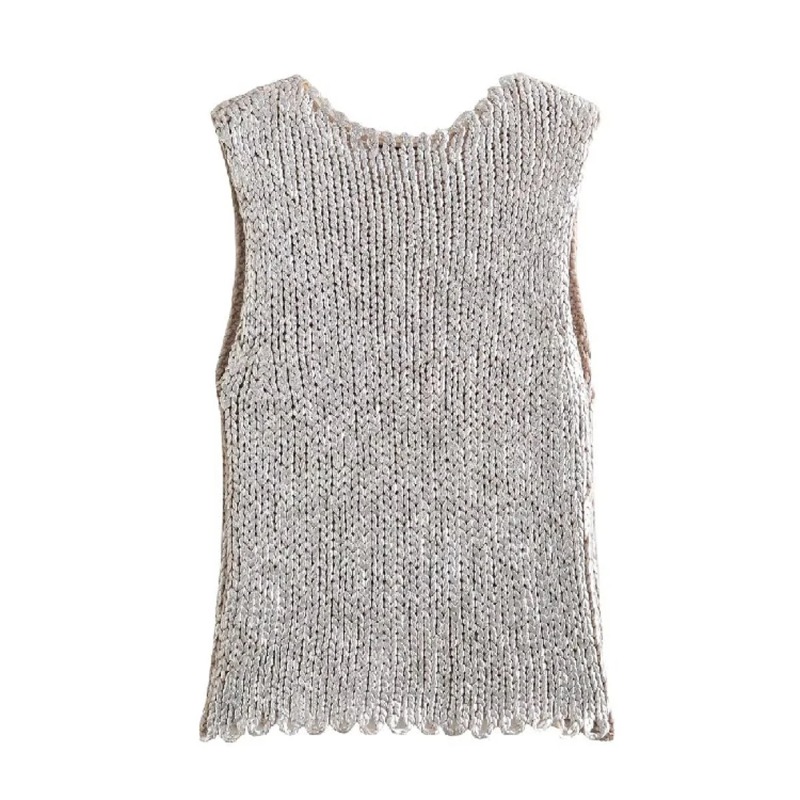 Sewing Vest - Women Knit Vest 2025 Autumn New