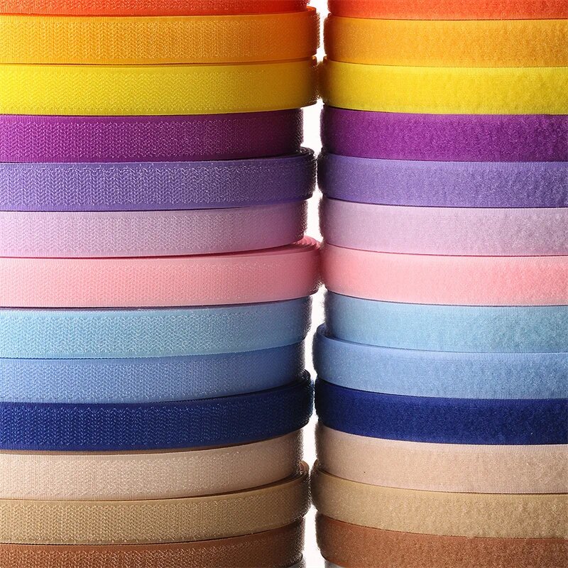 Velcro Sew On - 5Meter/Pair Colorful Non-adhesive Fastener Tape Reusable