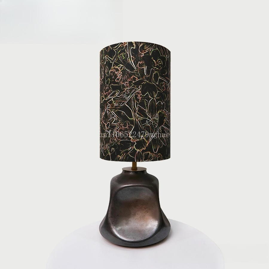 Century Textile & Sewing Supply Online Shopping - Gilded Liberty Fabric Table Lamp:UK Imported