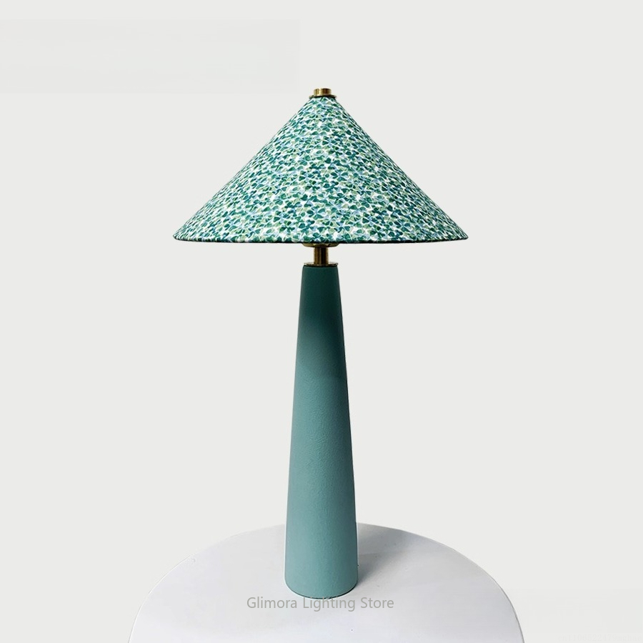 Century Textile & Sewing Supply Online Shopping - Teal Umbrella Shape Table Lamp: UK