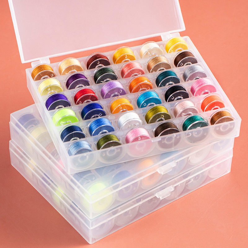 New【Sewing Bobbins Box Set Sew - Bobbin Organizer Box review and price