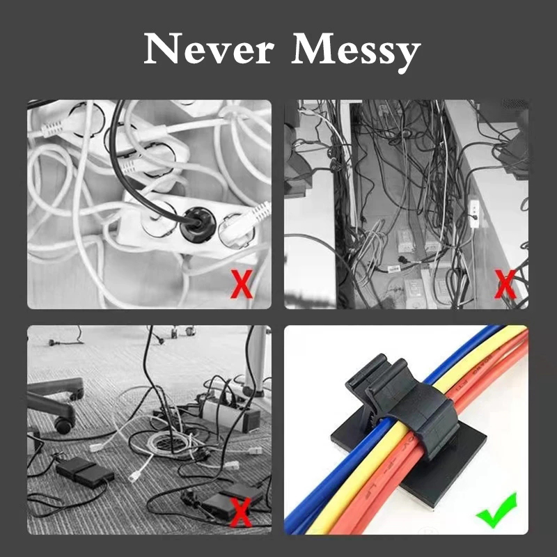 1-10pcs Adhesive Cable Organiz - Bobbin Organizer Box review and price