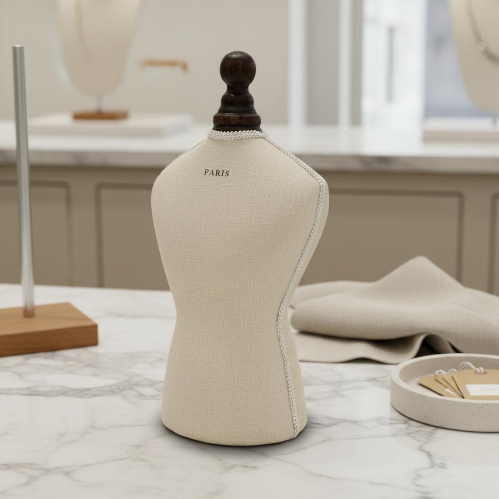 Necklace Bust Stand Tabletop B - Dress Form Mannequin review and price