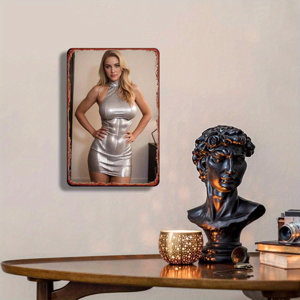 SHEINMETAL Silver Metallic Dre - Dress Form Mannequin review and price