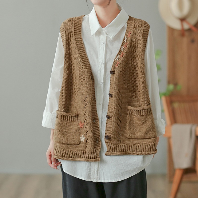 Vintage Sweater Vests Women El - Sewing Vest review and price