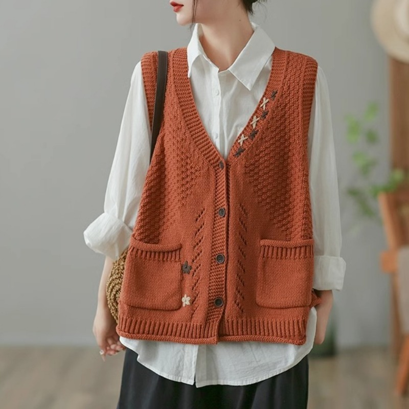 Vintage Sweater Vests Women El - Sewing Vest review and price