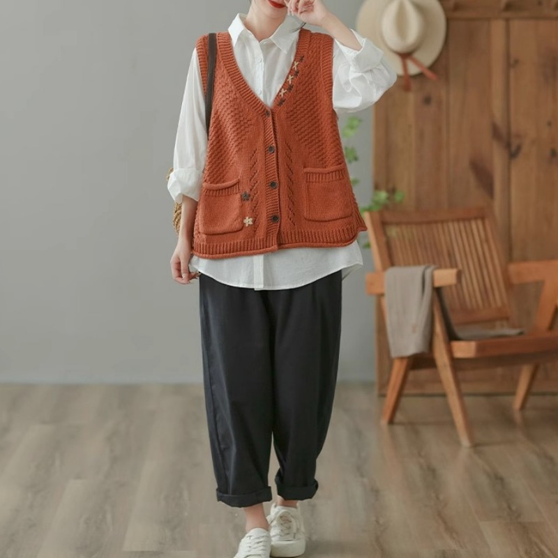 Vintage Sweater Vests Women El - Sewing Vest review and price