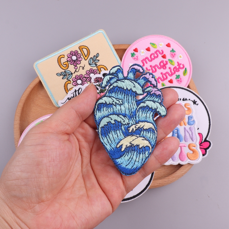 Self Encourage Iron On Patches - Velcro Sew On review and price