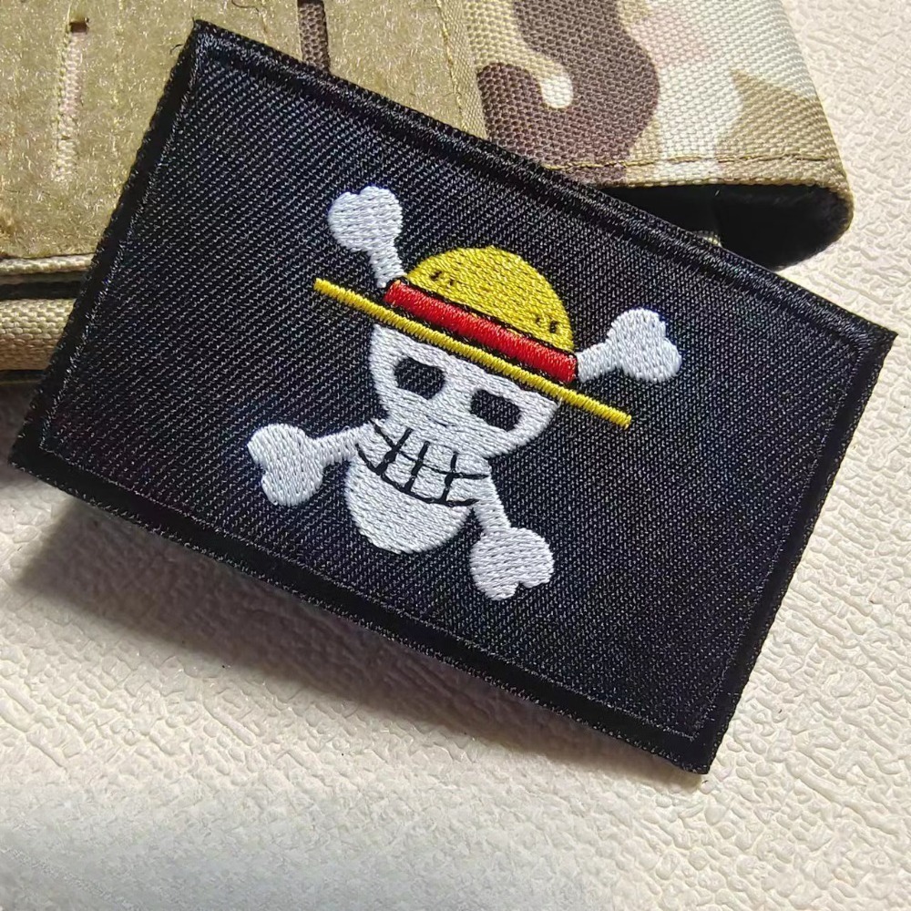 One Piece Badg Cartoon sleeve  - Velcro Sew On review and price