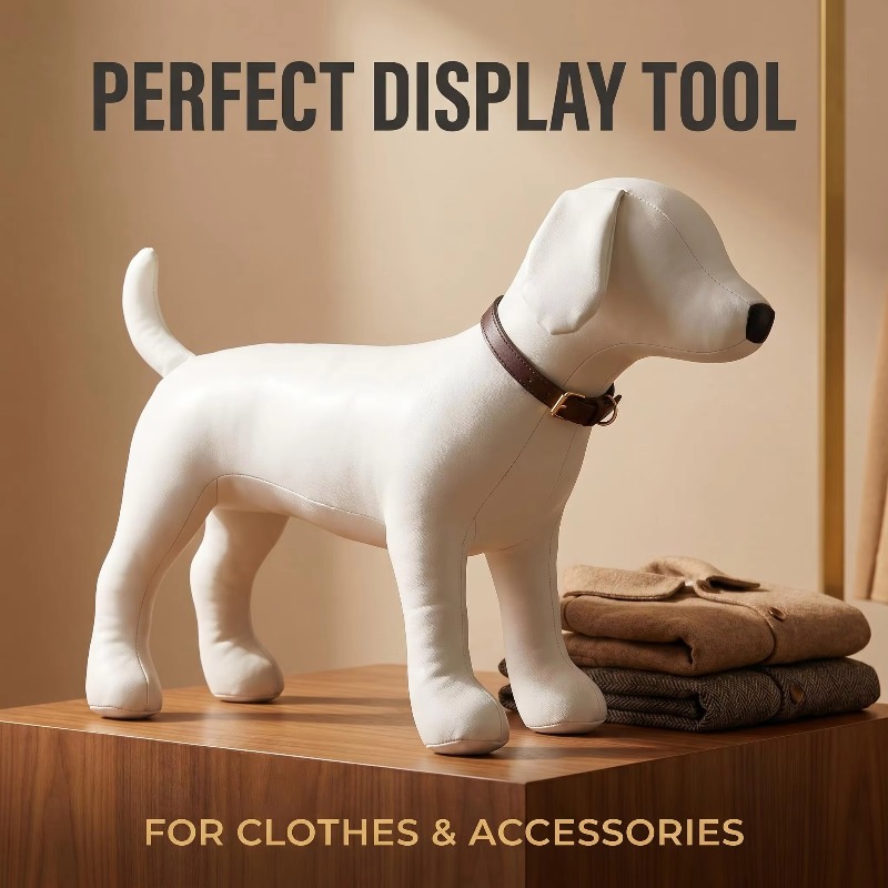 Leather Dog Mannequin Display  - Dress Form Mannequin review and price