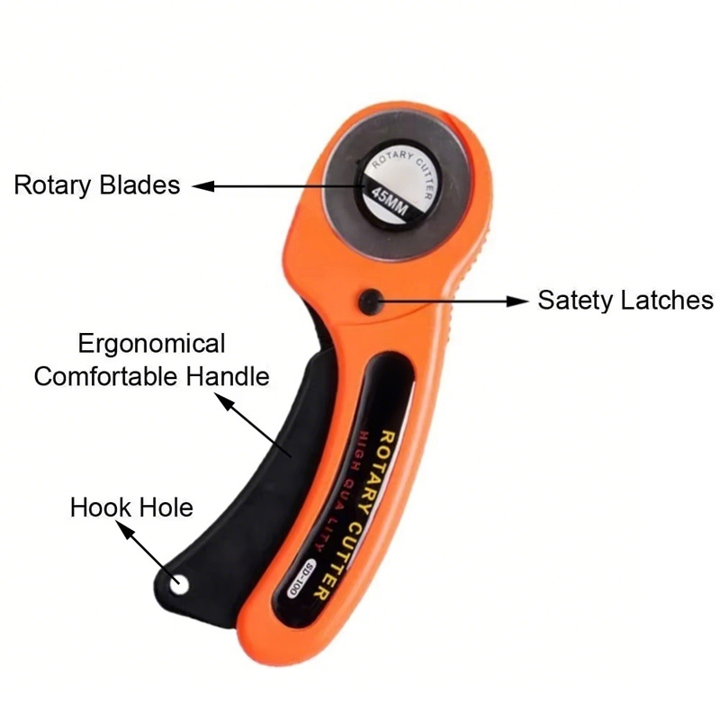 45MM Roller Wheel Knife Cloth  - Textile Sewing Kit review and price