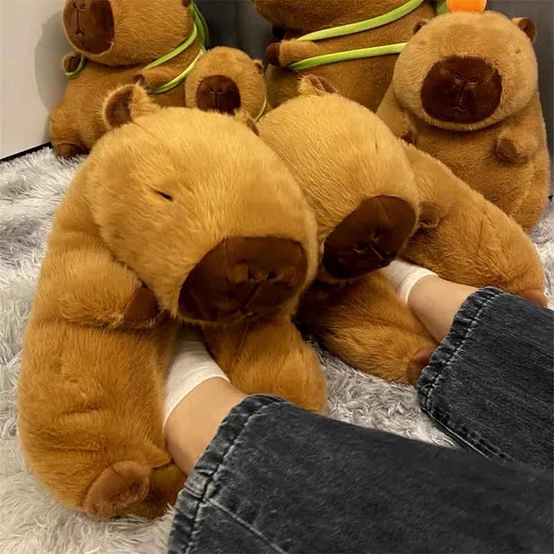 Novelty capybara slippers unis - Sewing Cloth review and price