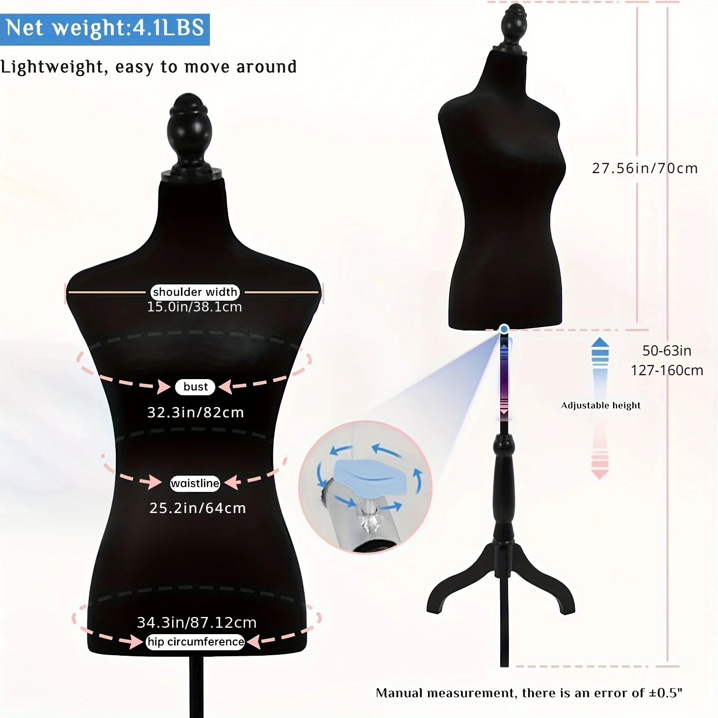 Half Body Mannequin Dress Form - Dress Form Mannequin review and price