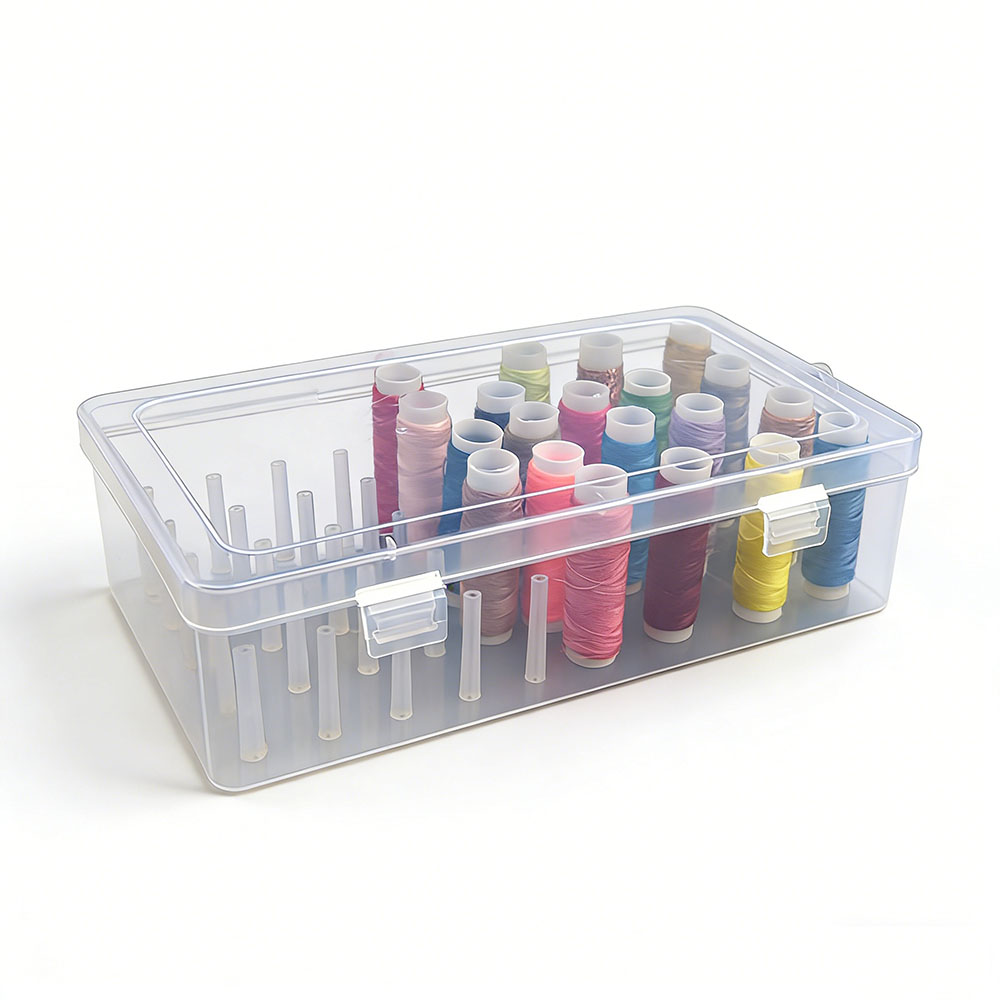 New sewing thread box, 42-comp - Bobbin Organizer Box review and price