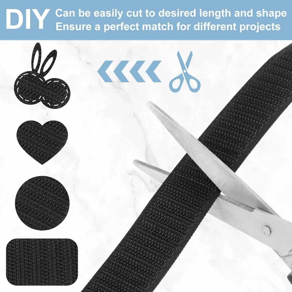 1/2/3/5Meters Sew on Hook and  - Velcro Sew On review and price