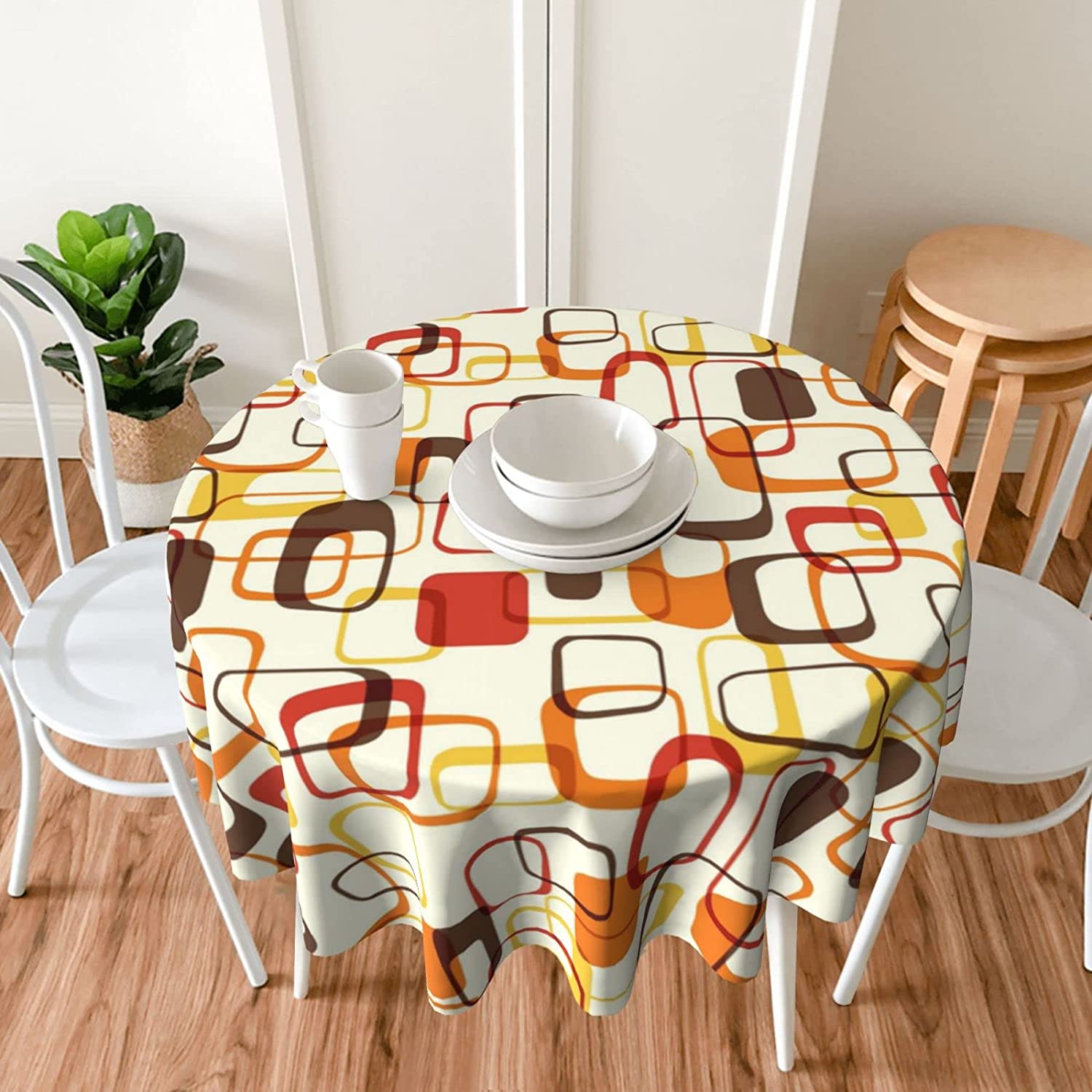 Retro Mid Century Geometric Ro - Century Textile & Sewing Supply Online Shopping review and price