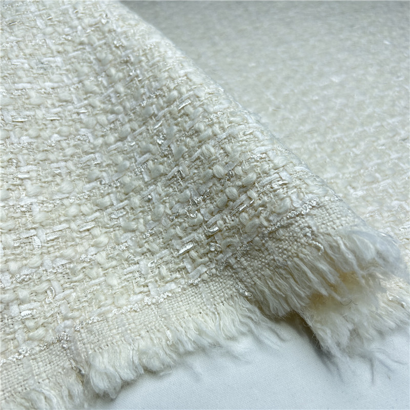Beige French Luxury Draped Fri - Sewing Tweed review and price