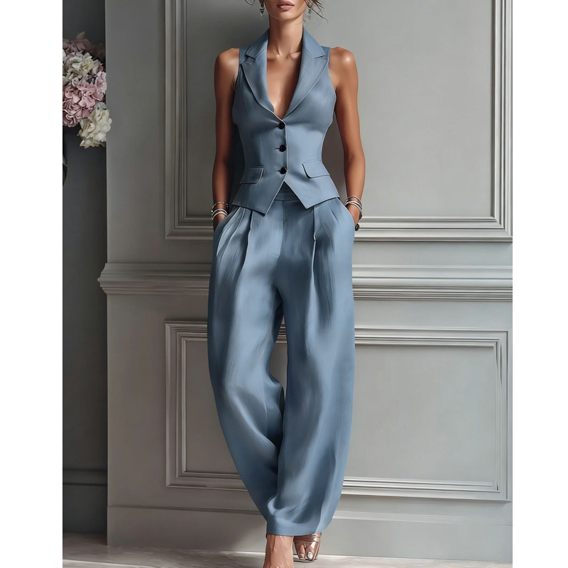 2026 Summer Women Two Piece Se - Sewing Vest review and price