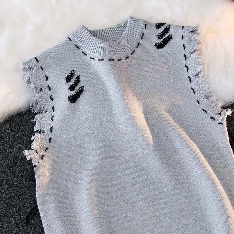 Knitted Sweaters for Men Hippi - Sewing Vest review and price