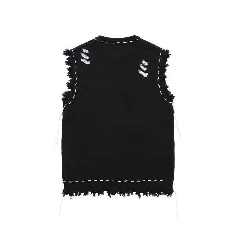 Knitted Sweaters for Men Hippi - Sewing Vest review and price