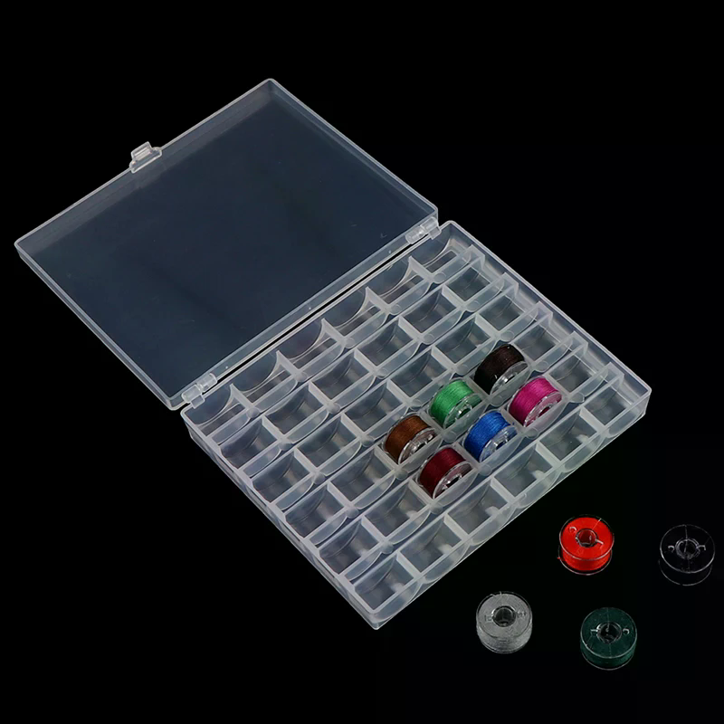 36 Spools Empty Bobbins Sewing - Bobbin Organizer Box review and price