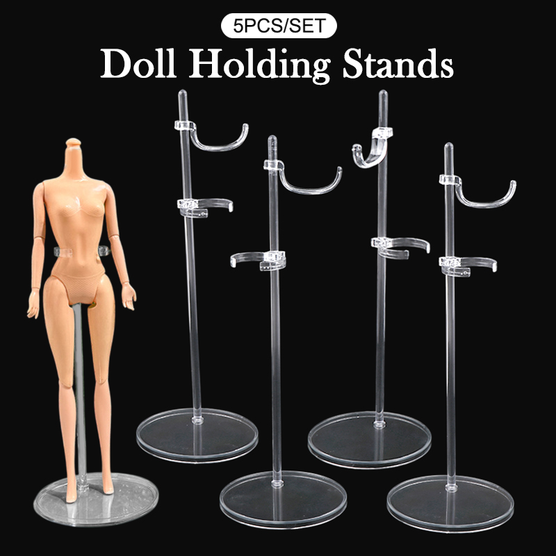 5Pcs Transparent Racks Mannequ - Dress Form Mannequin review and price