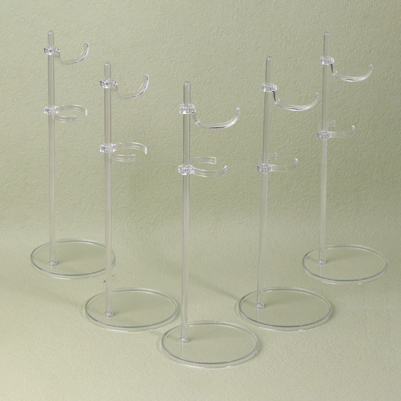 5Pcs Transparent Racks Mannequ - Dress Form Mannequin review and price