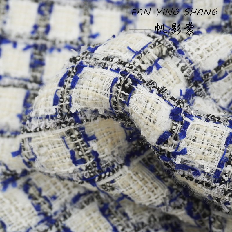 Blue Black Plaid Butterfly Gau - Sewing Tweed review and price