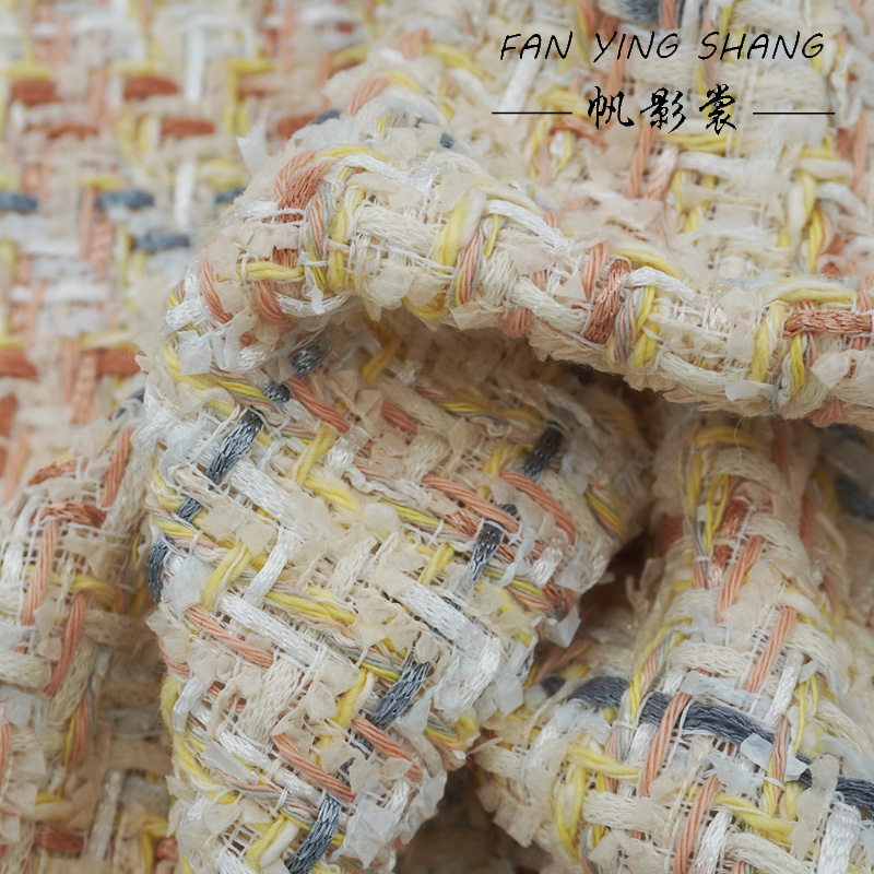 2026 New Fashion White Gray Or - Sewing Tweed review and price