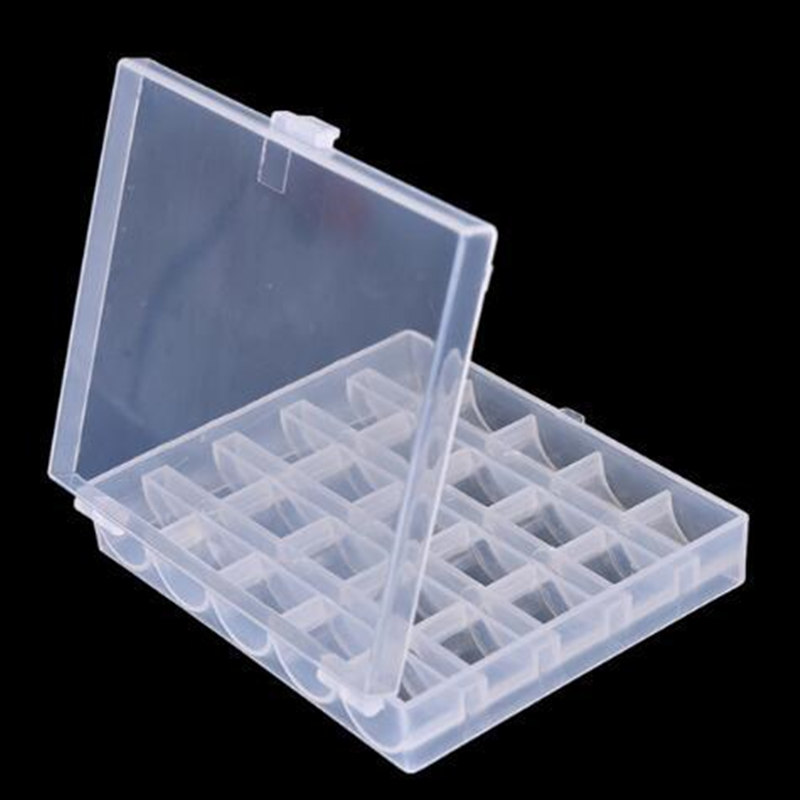 1PC 25 Slots Plastic Bobbin St - Bobbin Organizer Box review and price
