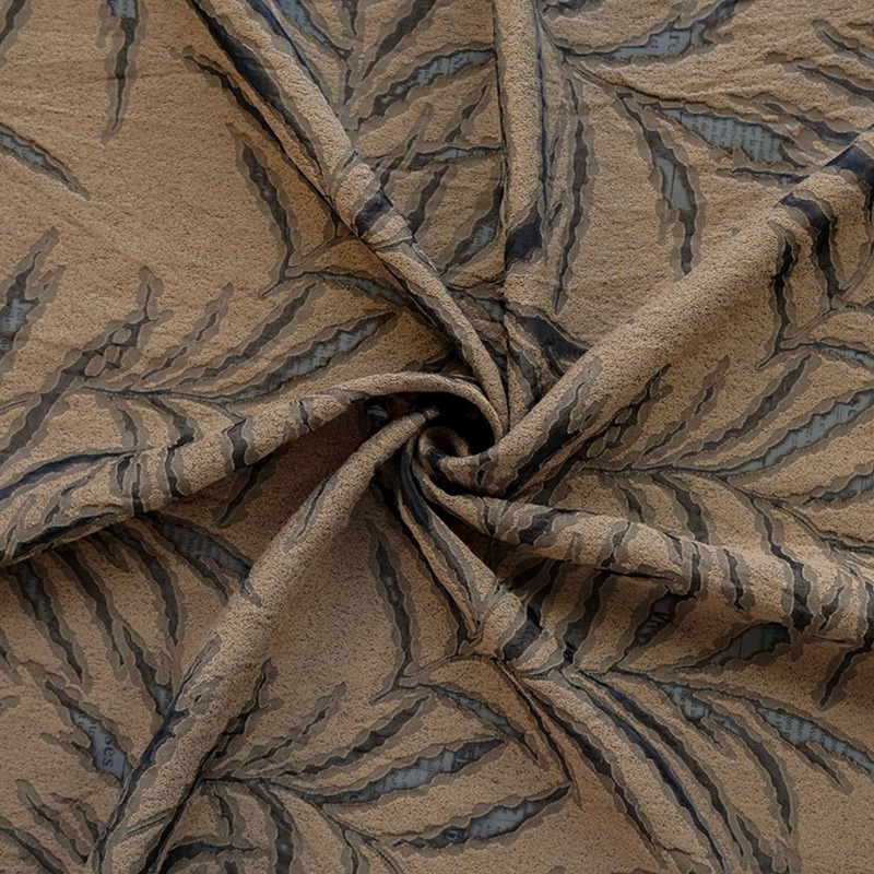 Vintage 3D Embossed Palm Leaf  - Vintage Sewing Textile review and price