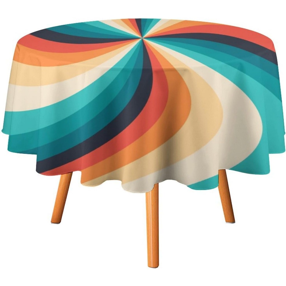 Vintage Groovy Swirl Round Tab - Century Textile & Sewing Supply Online Shopping review and price