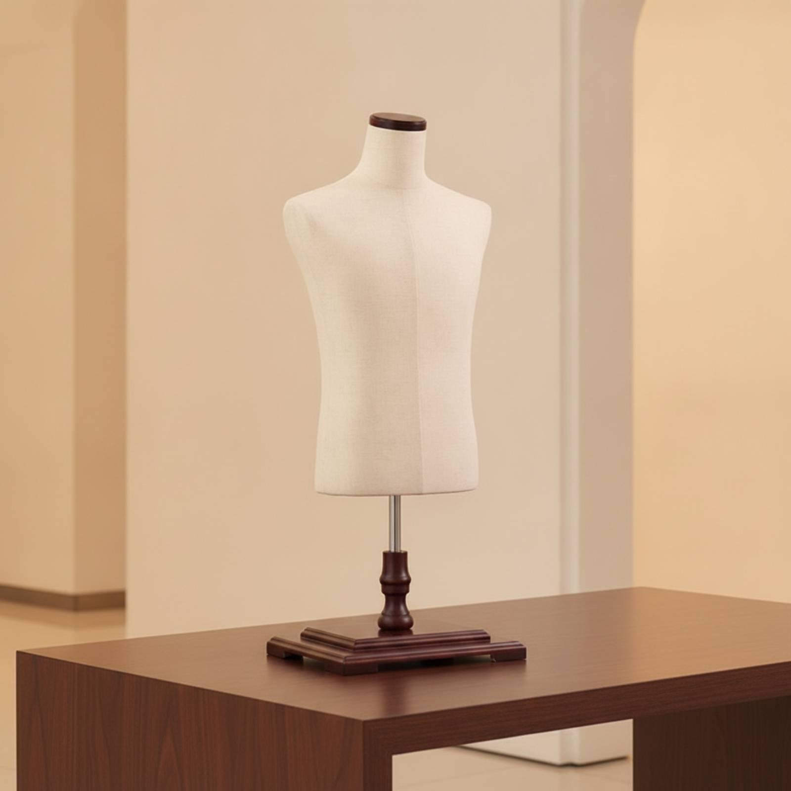 Male Half-Body Mannequin texti - Dress Form Mannequin review and price