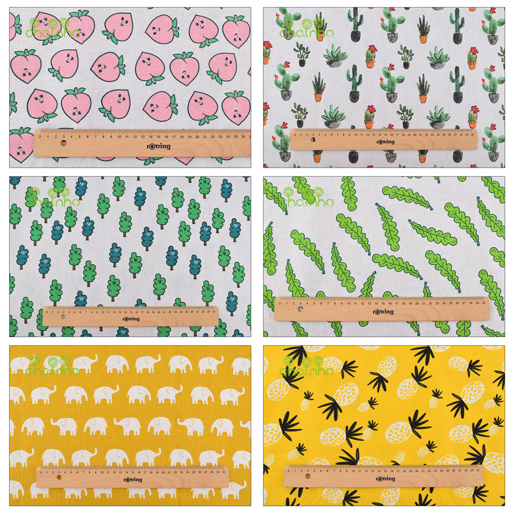 Chainho,Printed Cotton Linen F - Sewing Geotextile Fabric review and price